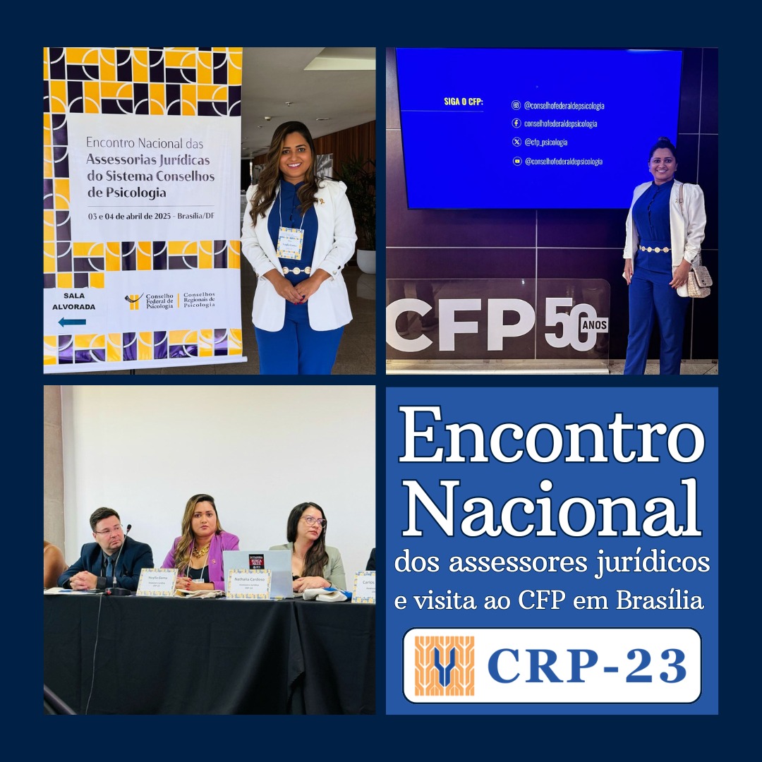 Encontro nacional dos assessores jurídicos e visita ao CFP em Brasília